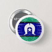 オーストラリア，トーレス海峡の島民 缶バッジ (正面&裏面)