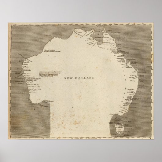 オーストラリア，ニューオランダ ポスター (正面)