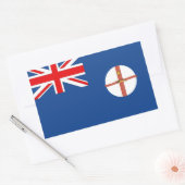 オーストラリア・ニューサウスウェールズ州旗 長方形シール (封筒)