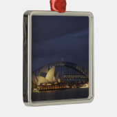 オーストラリア、ニューサウスウェールズ、シドニー、シドニーオペラ3 メタルオーナメント (右)