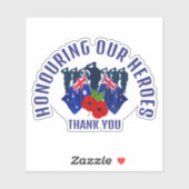 オーストラリア・ニュージーランドAC記憶 シール (シート)