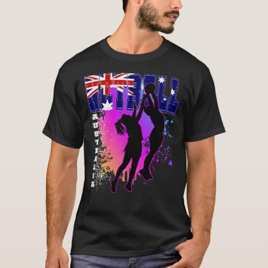 オーストラリア・ネットボール Tシャツ (正面)
