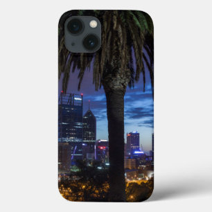 オーストラリア、パース、キングスパーク2からの都市スカイライン iPhone 13ケース