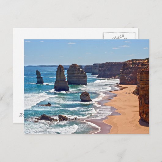 オーストラリア・ビクトリア十二使徒 ポストカード (正面/裏面)
