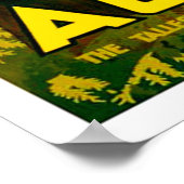 オーストラリア、ビクトリア州マリーズビルの高い木 ポスター (角)