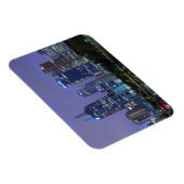 オーストラリア、ビクトリア、メルボルン、スカイライン沿い マグネット (右側)