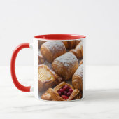 オーストラリア、ビクトリア、ヤラバレー、ヒールスビル マグカップ (左)