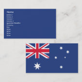 オーストラリア-ビジネス 名刺 (正面/裏面)