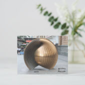 オーストラリア,ブリスベン,ナウタリス・シェル彫刻 ポストカード (スタンド正面)