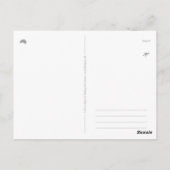 オーストラリア・ブルー・マウンテンズ ポストカード (裏面)