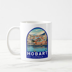 オーストラリア・ホバートの旅行 アート ヴィンテージ コーヒーマグカップ