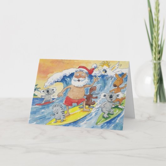 オーストラリア・メリークリスマス シーズンカード (正面)