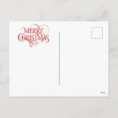 オーストラリア・メリークリスマス シーズンポストカード (裏面)