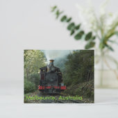 オーストラリア，メルボルンでトレーニング ポストカード (スタンド正面)