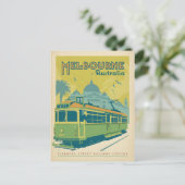 オーストラリア,メルボルン – トロリー ポストカード (スタンド正面)