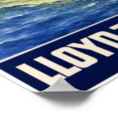 オーストラリア・ロイド・トリエスティノがヴィンテージのポスターを復元 ポスター (角)