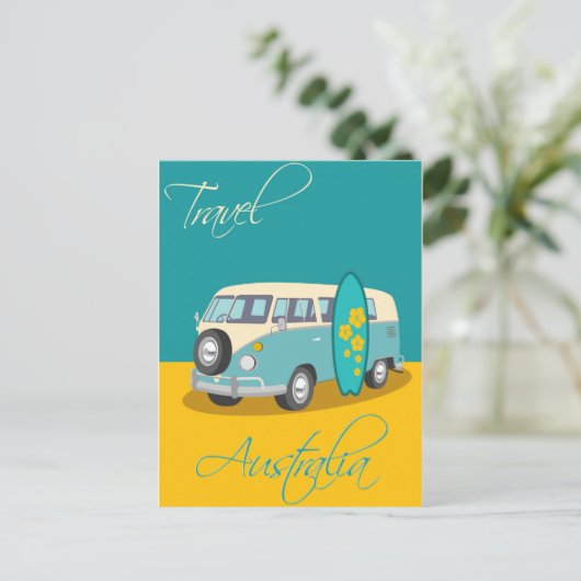 オーストラリア・ヴィンテージ旅行 シーズンポストカード (スタンド正面)