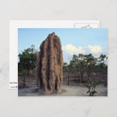 オーストラリア，北部地方，ジャイアントシロアリ塚 ポストカード (正面/裏面)