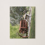 オーストラリア，古い農業機械 ジグソーパズル (縦)
