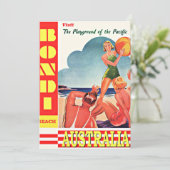 オーストラリア – 太平洋の遊び場，ボンディビーチ カード (スタンド正面)