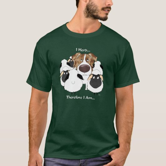 オーストラリア-従ってIの群れ私はあります Tシャツ (正面)