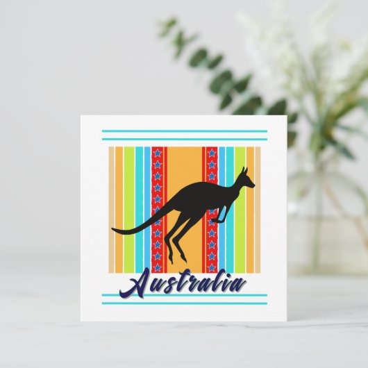 オーストラリア 招待状 (スタンド正面)