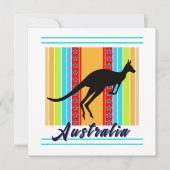 オーストラリア 招待状 (正面)