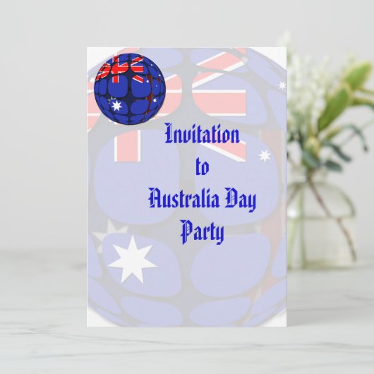 オーストラリア 招待状 (スタンド正面)
