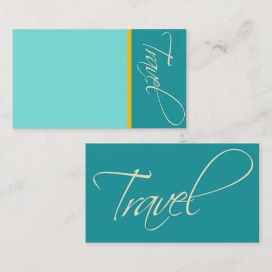 オーストラリア：旅行の名刺 名刺 (正面/裏面)