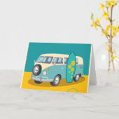 オーストラリア：旅行グリーティングカード カード (黄色い花)