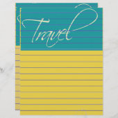 オーストラリア：旅行用文房具 (正面/裏面)