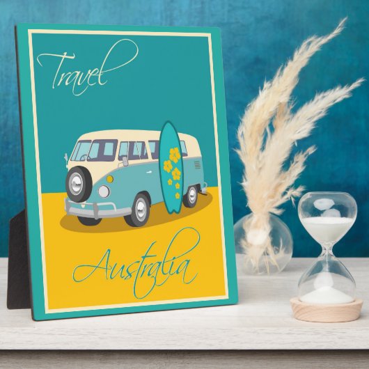 オーストラリア：旅行 フォトプラーク (側面)