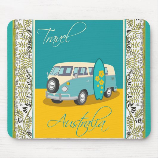 オーストラリア:旅行 マウスパッド (正面)