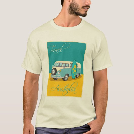 オーストラリア：旅行 Tシャツ (正面)
