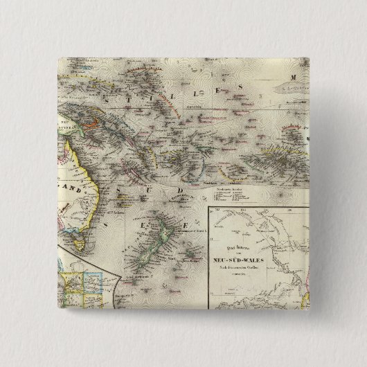 オーストラリア 缶バッジ (正面)