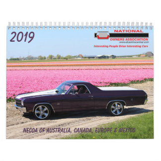 オーストラリア、缶、Eur及びMexの#11 NECOA カレンダー