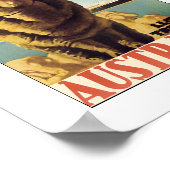 オーストラリア – Lloyd Triestino （白） ポスター (角)