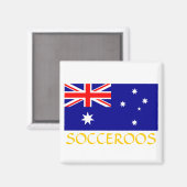 オーストラリア「SOCCEROOS」 マグネット (正面/裏面)