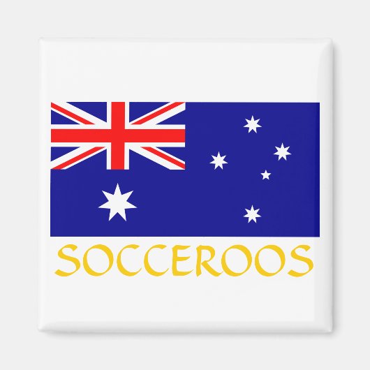 オーストラリア「SOCCEROOS」 マグネット (正面)