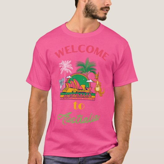 オーストラリア Tシャツ (正面)