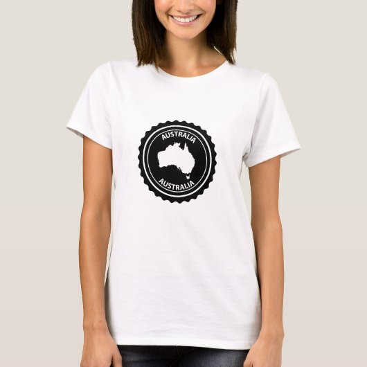 オーストラリア Tシャツ (正面)