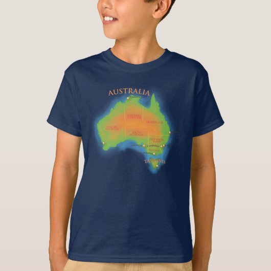オーストラリア Tシャツ (正面)