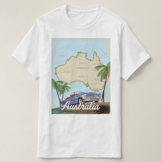 オーストラリア Tシャツ (デザイン正面)