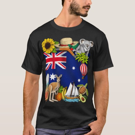 オーストラリア Tシャツ (正面)
