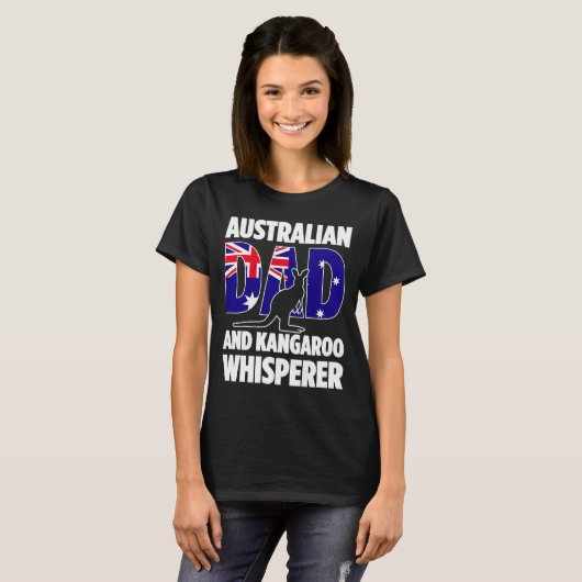 オーストラリアAustralian Aussie Australia Ro誇りを持った向け Tシャツ (正面フル)