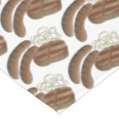 オーストラリアBBQクックアウトバーベキューステーキソーセージ テーブルクロス (アングル)