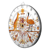 オーストラリアCOAブラウン ダーツボード (正面右)