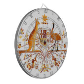 オーストラリアCOAブラウン ダーツボード (正面左)