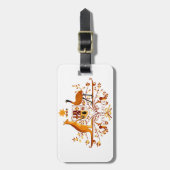 オーストラリアCOAブラウン ラゲッジタグ (正面縦)