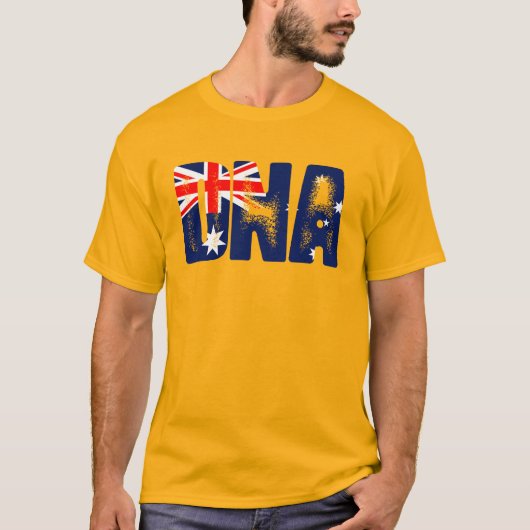 オーストラリアDNA Tシャツ (正面)